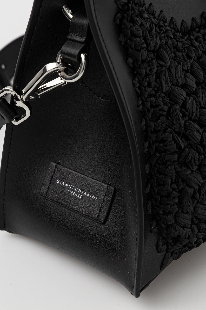 Τσάντα Gianni Chiarini AURORA χρώμα: μαύρο, BS.11415.COMM.CRHML φωτογραφία