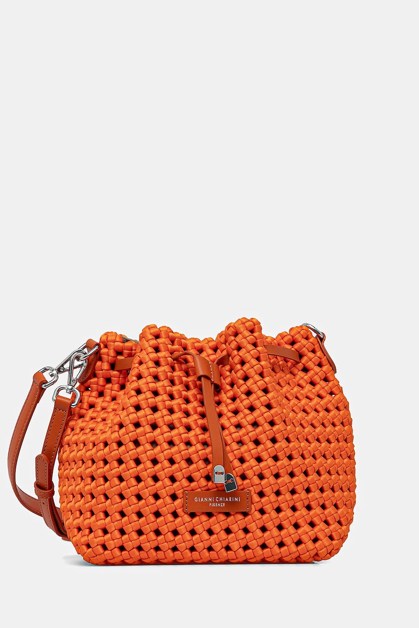 Gianni Chiarini geantă FIORE culoarea portocaliu, BS.11566.WVNG