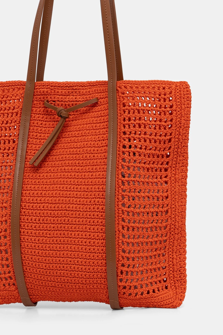 Τσάντα Gianni Chiarini VICTORIA χρώμα: πορτοκαλί, BS.11581.SMCRH φωτογραφία