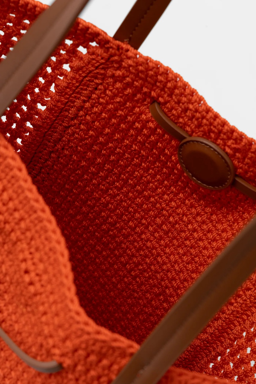 Τσάντα Gianni Chiarini VICTORIA χρώμα: πορτοκαλί, BS.11581.SMCRH φωτογραφία