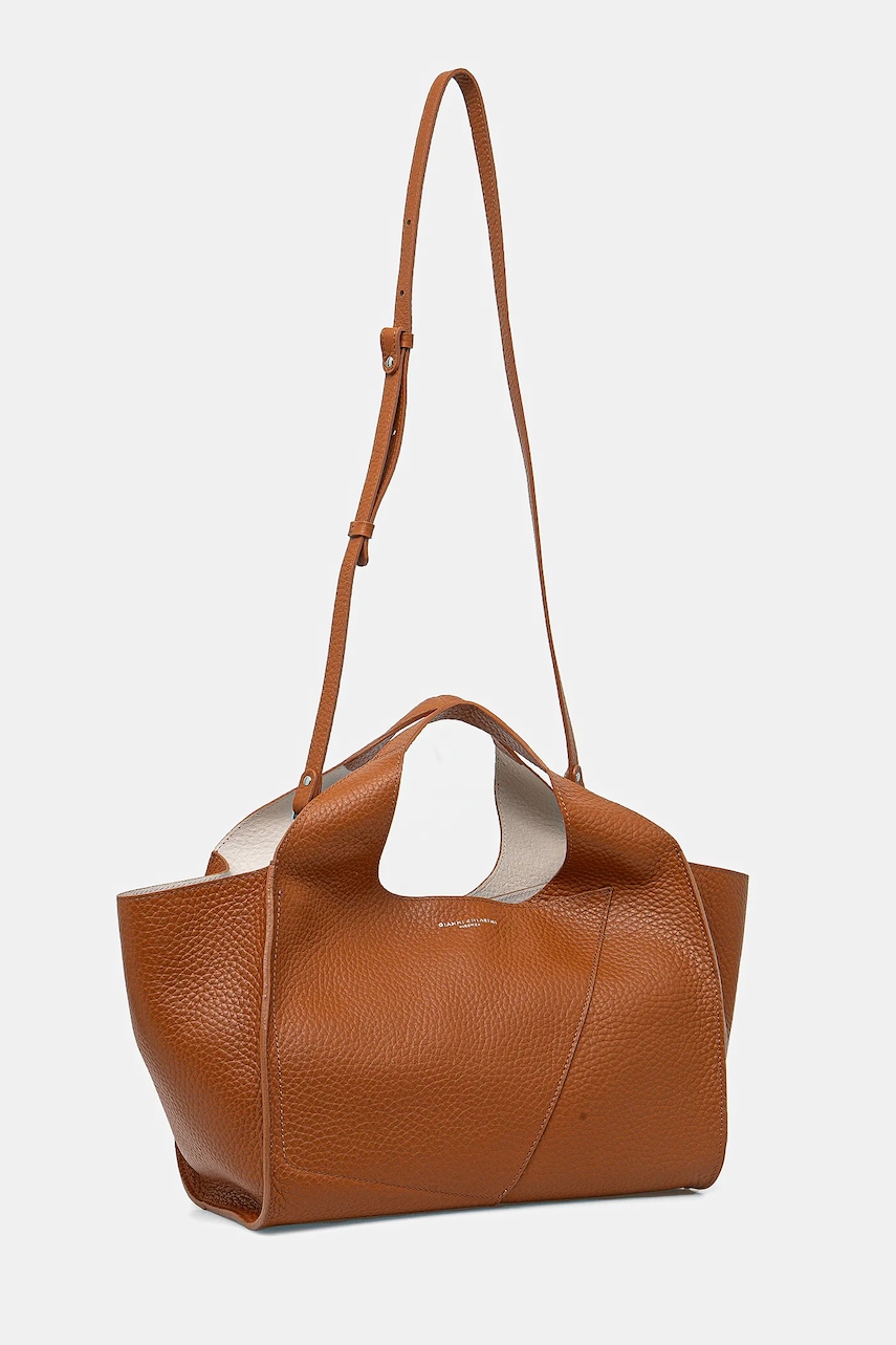 Кожаная сумочка Gianni Chiarini EUFORIA цвет коричневый BS.9555.RNGDBL Кожаная сумочка Gianni Chiarini EUFORIA цвет коричневый BS.9555.RNGDBL