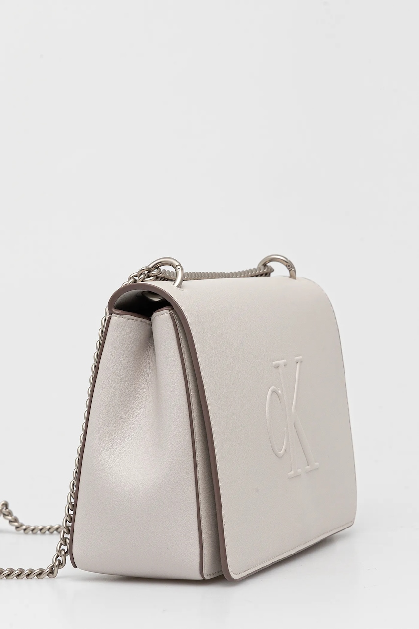 Сумочка Calvin Klein Jeans цвет бежевый LV04K3035G Сумочка Calvin Klein Jeans цвет бежевый LV04K3035G