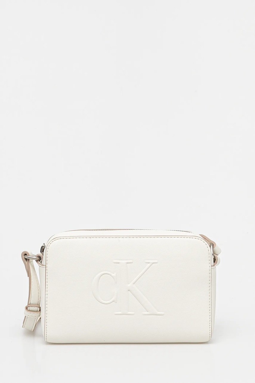

Чанта Calvin Klein Jeans в черно LV04K3036G, Бял