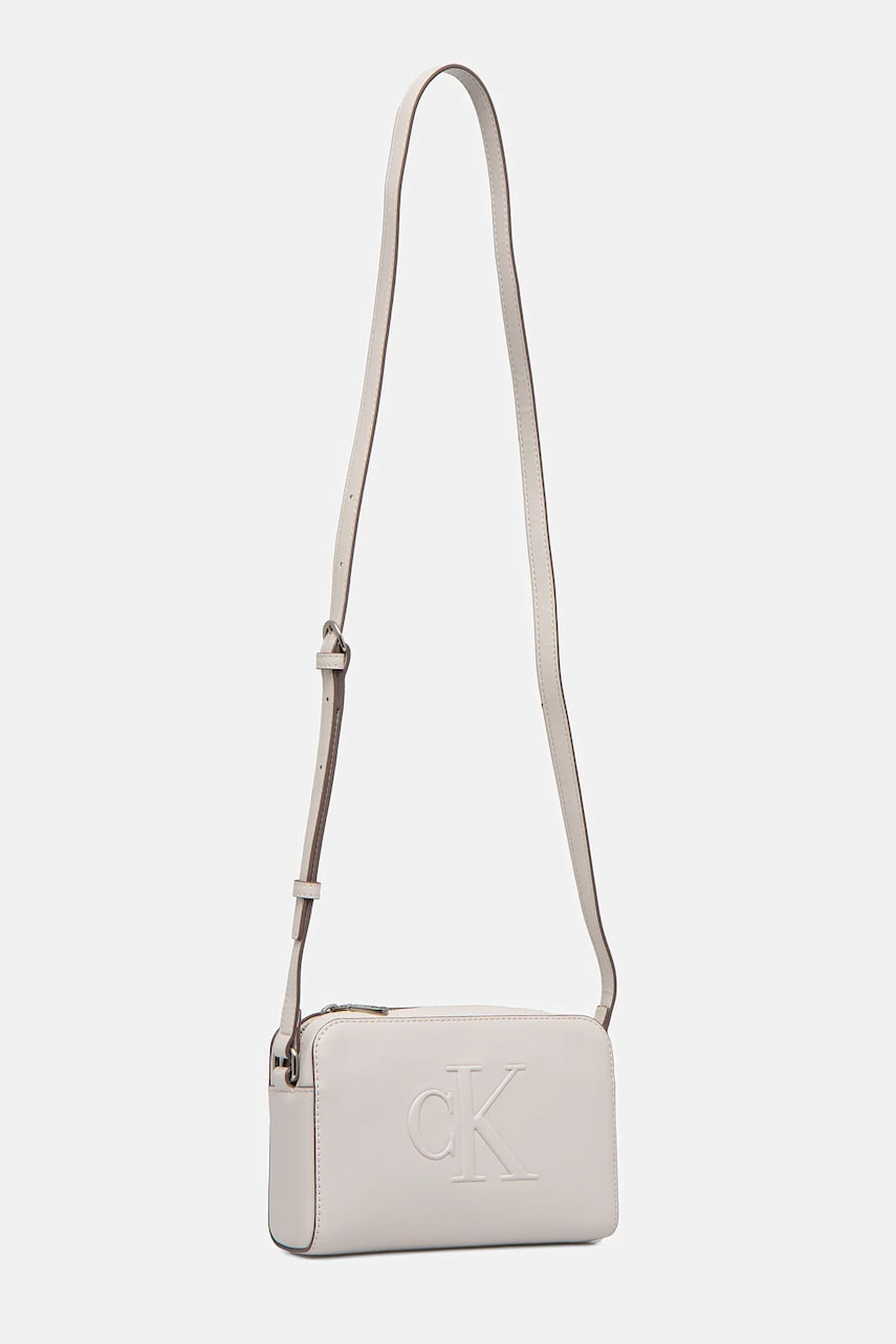 Сумочка Calvin Klein Jeans цвет бежевый LV04K3036G Сумочка Calvin Klein Jeans цвет бежевый LV04K3036G