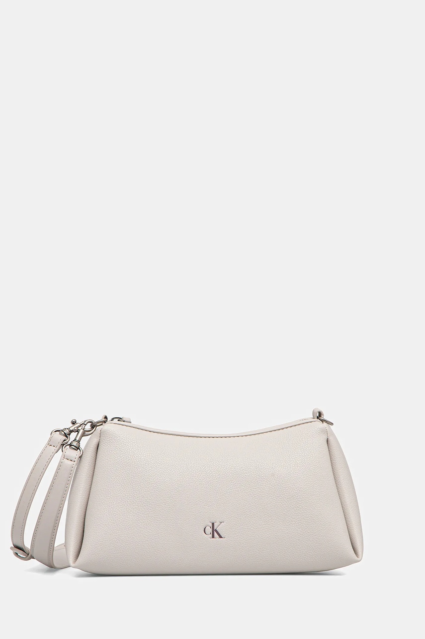 Levně Kabelka Calvin Klein Jeans béžová barva, LV04K3082G