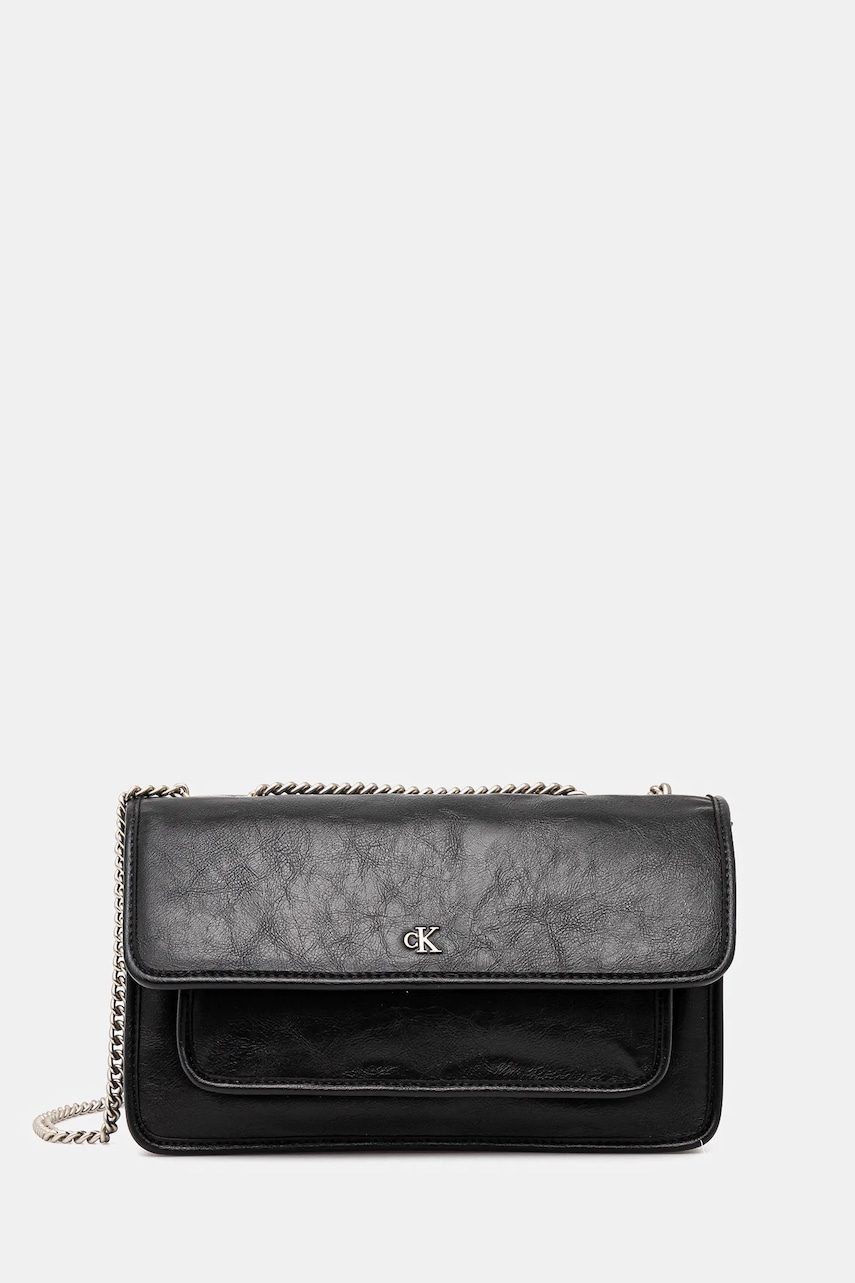 Kabelka Calvin Klein Jeans černá barva, LV04K3084G