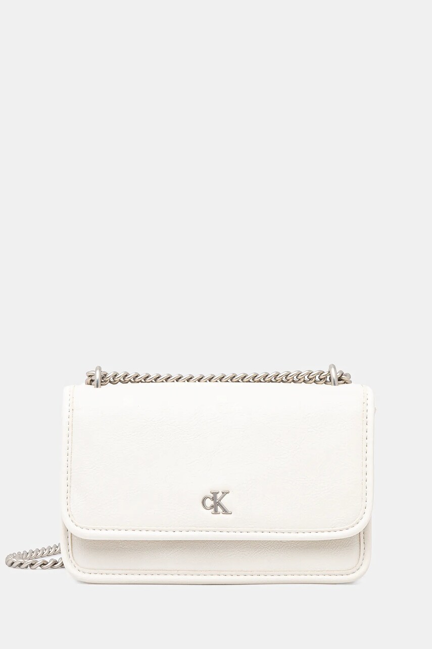 Levně Kabelka Calvin Klein Jeans béžová barva, LV04K3085G