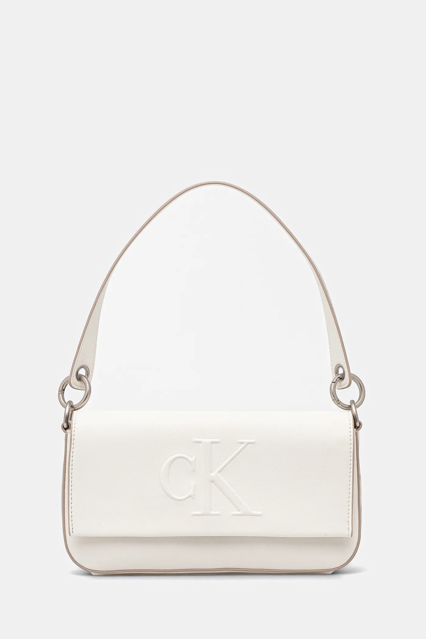 

Чанта Calvin Klein Jeans в черно LV04K3148G, Бял