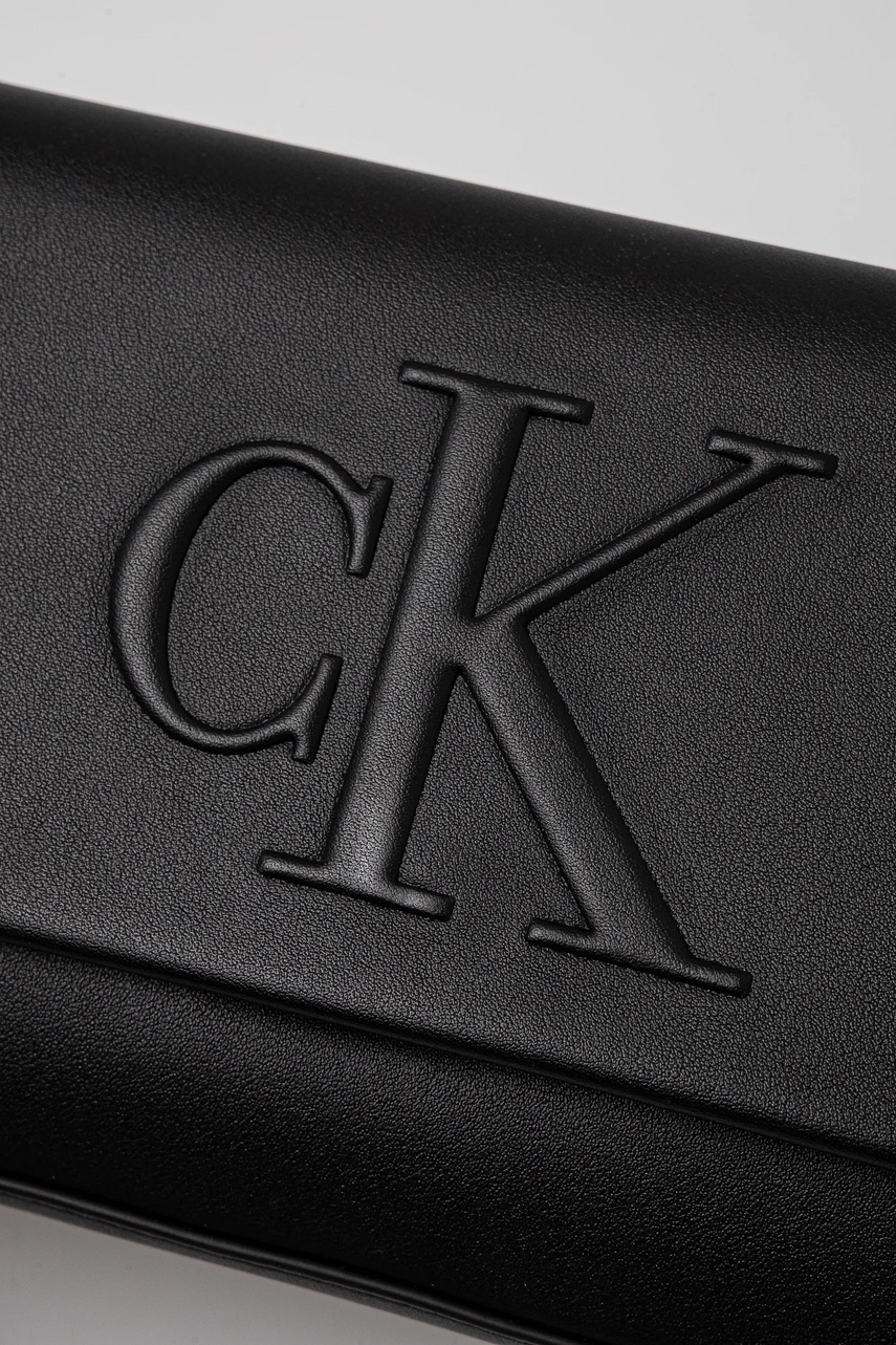 Τσάντα Calvin Klein Jeans χρώμα: μαύρο, LV04K3148G φωτογραφία