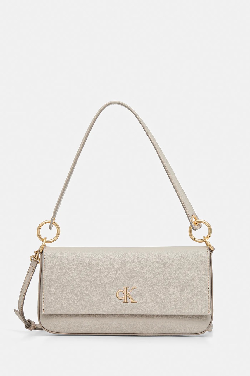 

Чанта Calvin Klein Jeans в черно LV04K3161G, Бежов