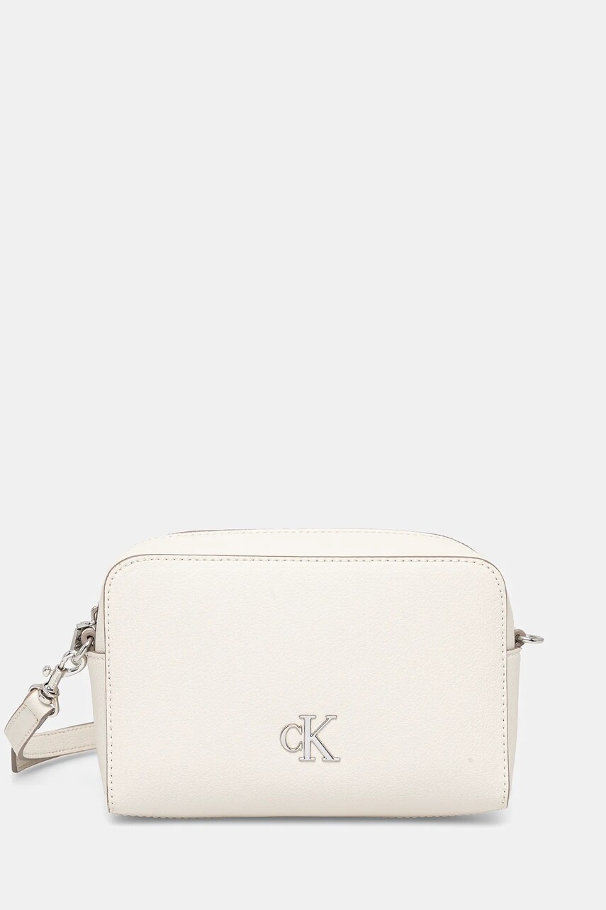 Levně Kabelka Calvin Klein Jeans béžová barva, LV04K3162G