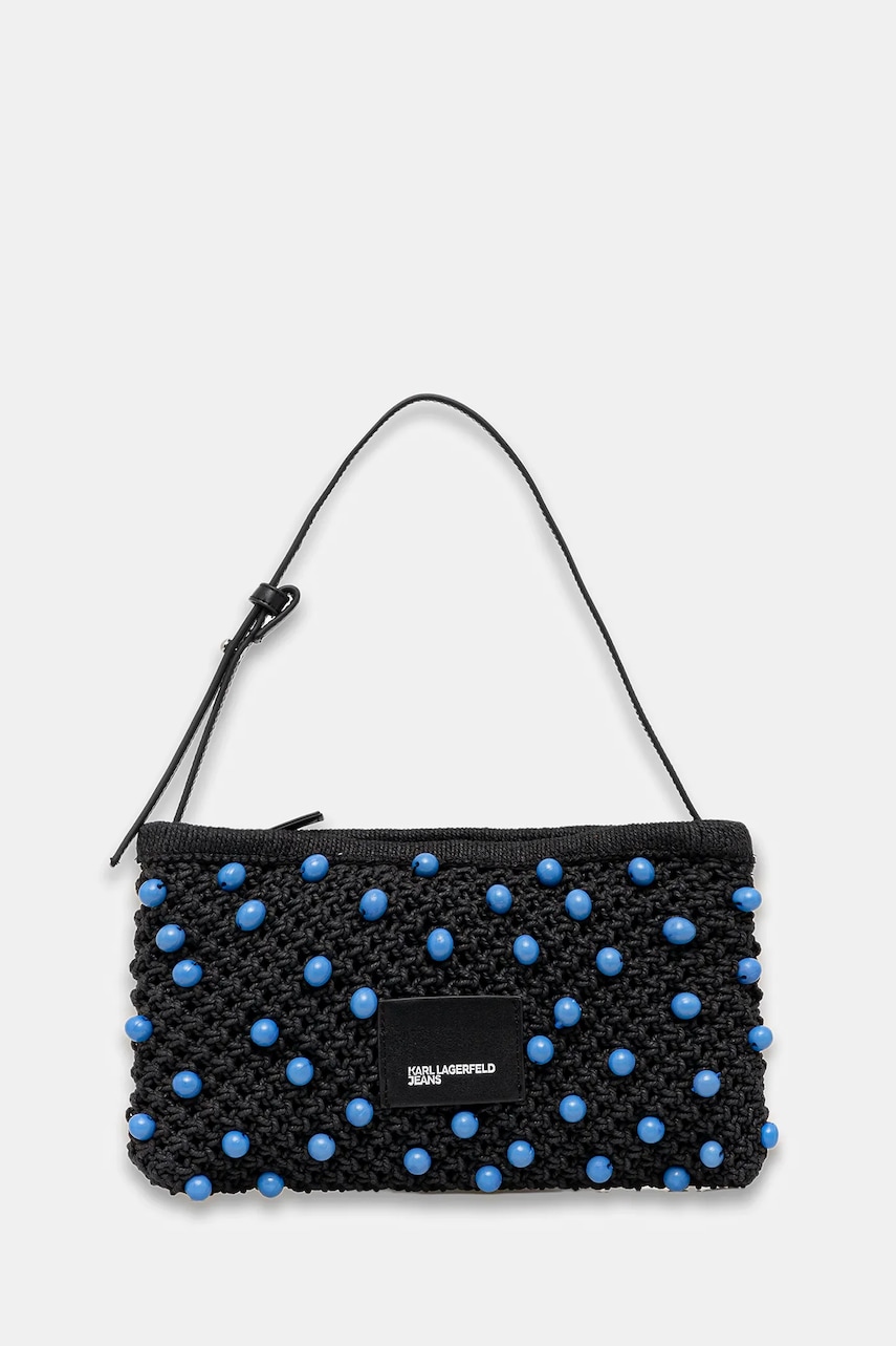 Karl Lagerfeld Jeans geantă culoarea negru, A2W30111