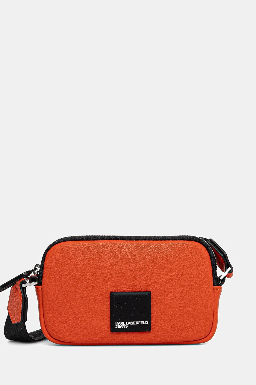 Karl Lagerfeld Jeans poseta culoarea portocaliu, A2W30259