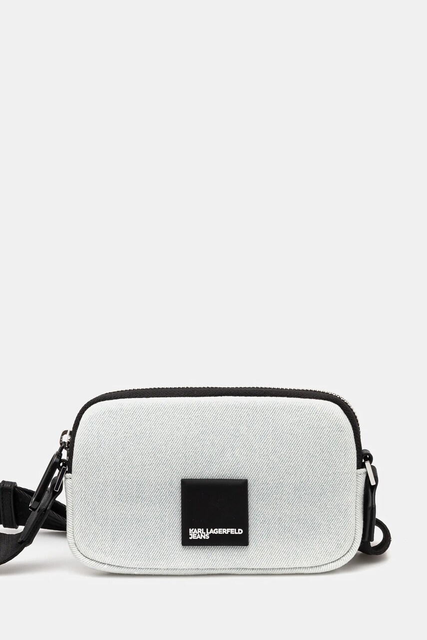 Karl Lagerfeld Jeans poseta culoarea verde, A2W30231