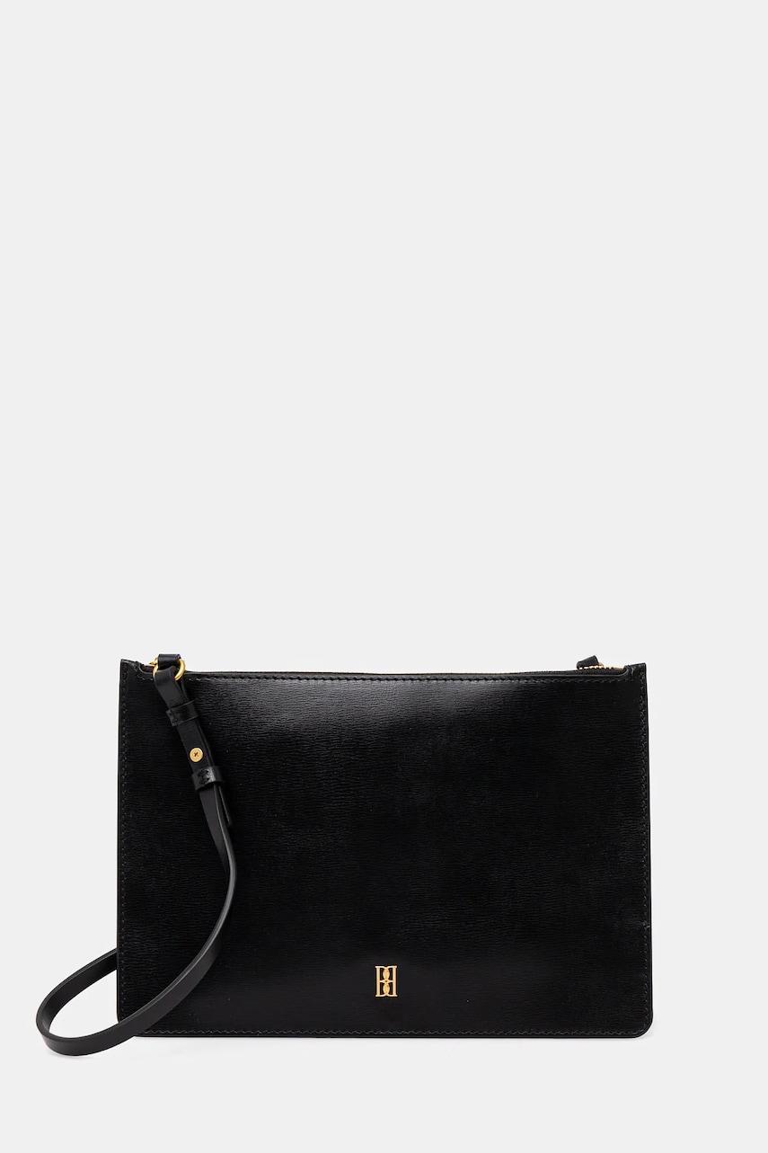 By Malene Birger poseta de piele AYA PURSE culoarea negru, 103357 By Malene Birger poseta de piele AYA PURSE culoarea negru, 103357