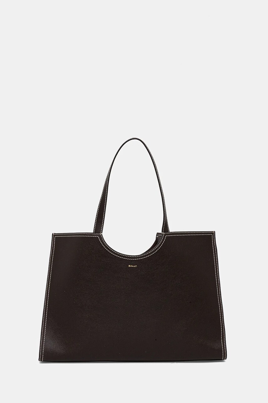 Bally geanta culoarea maro, WAE06Q