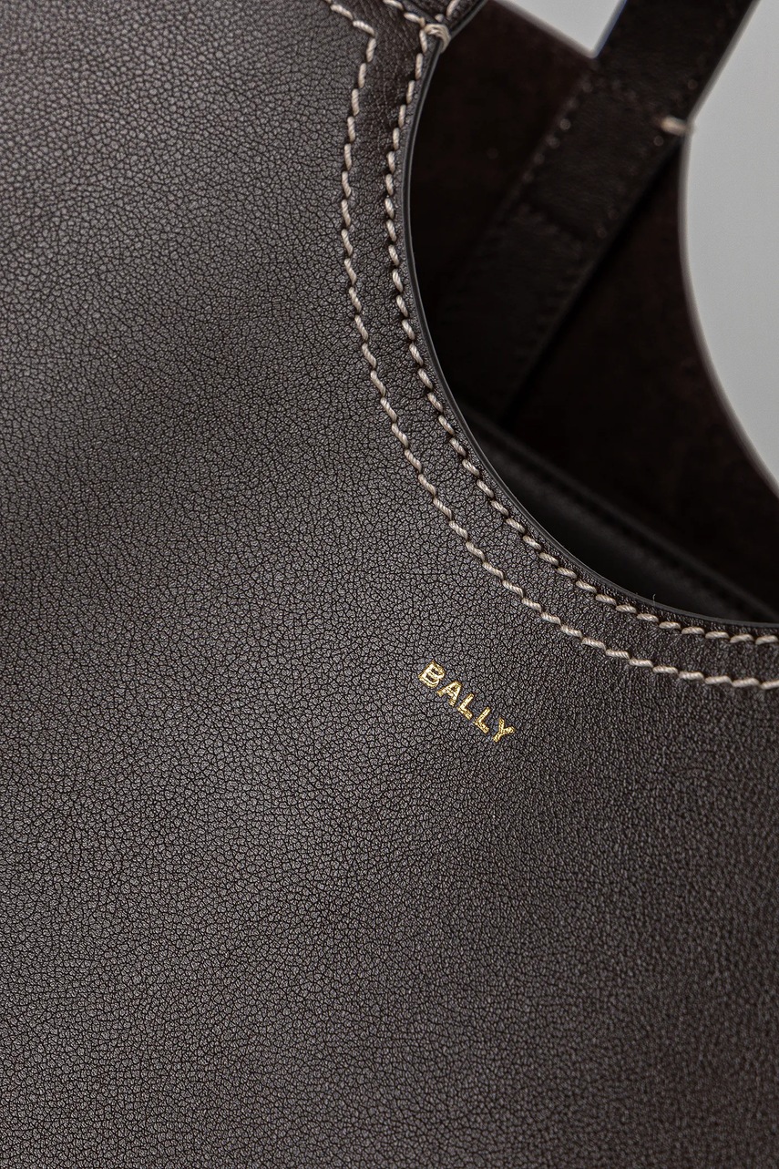 Τσάντα Bally χρώμα: καφέ, WAE06Q φωτογραφία