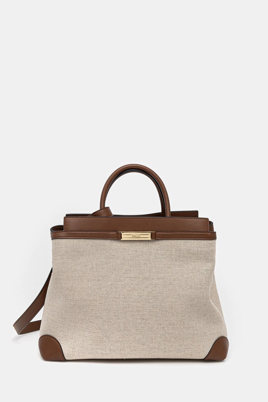 Bally geanta culoarea maro, WAE05J