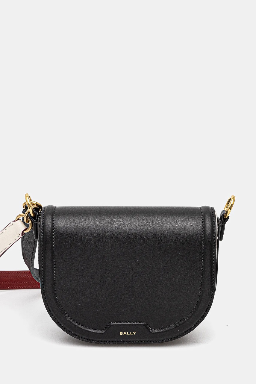 Bally geantă de piele culoarea negru, WAC02U