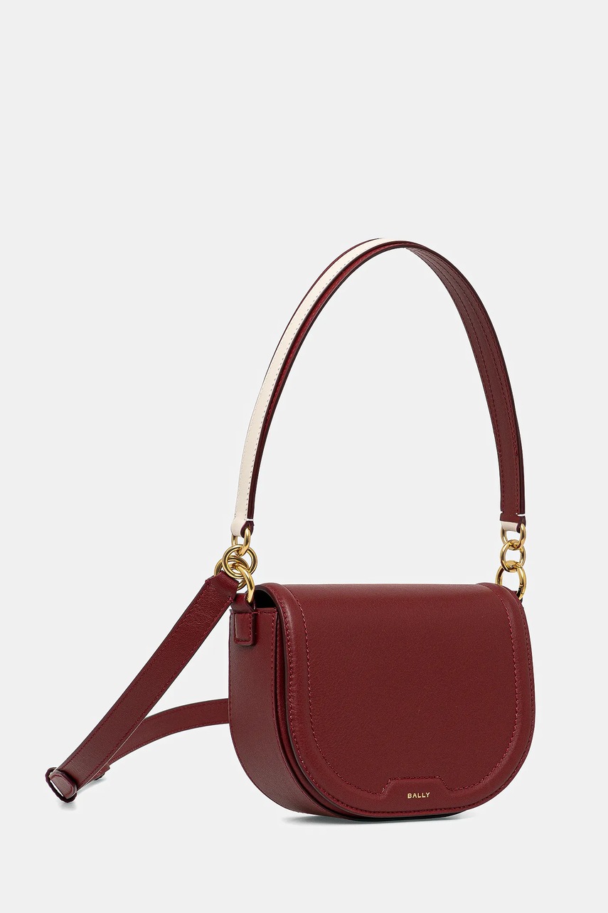 Кожаная сумочка Bally цвет оранжевый WAC02U