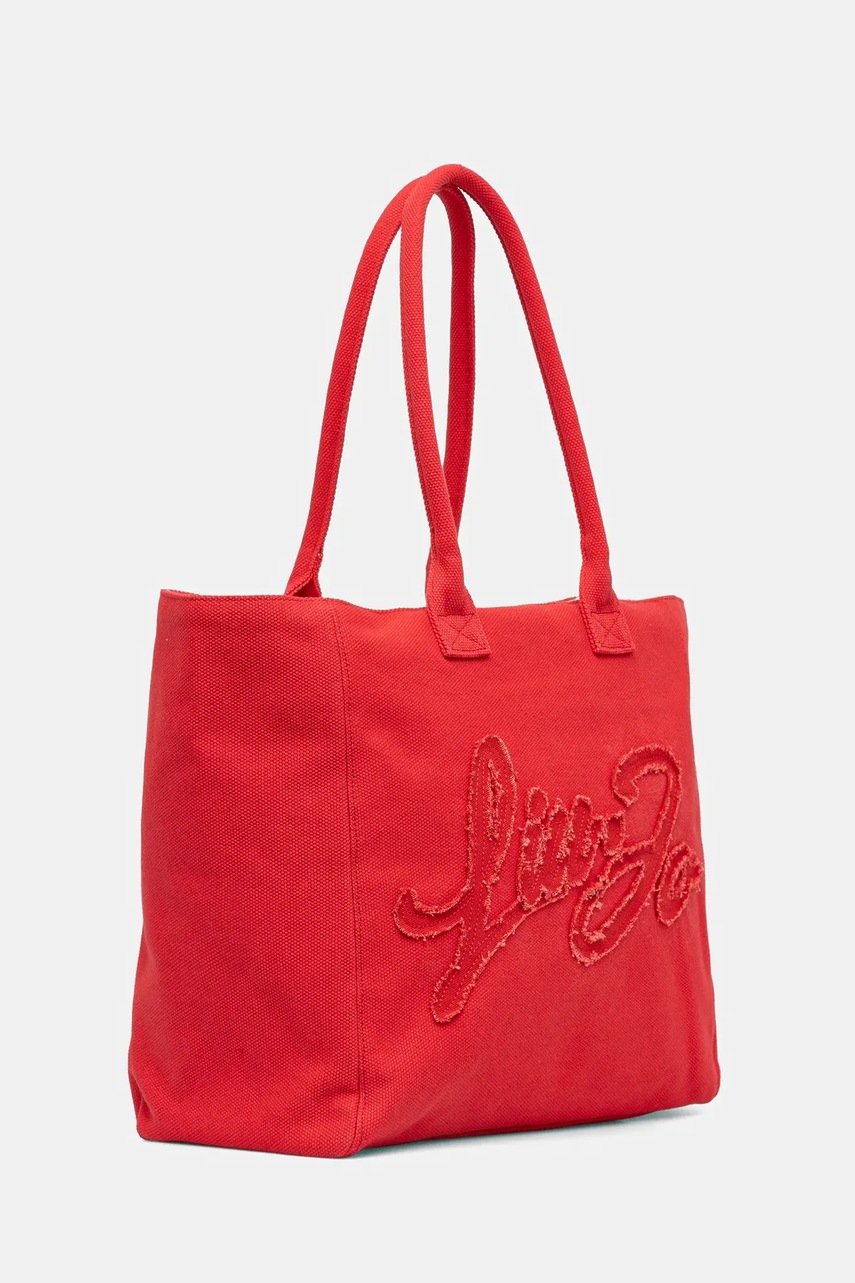 Хлопковая сумка Liu Jo цвет красный VA5208.T6948