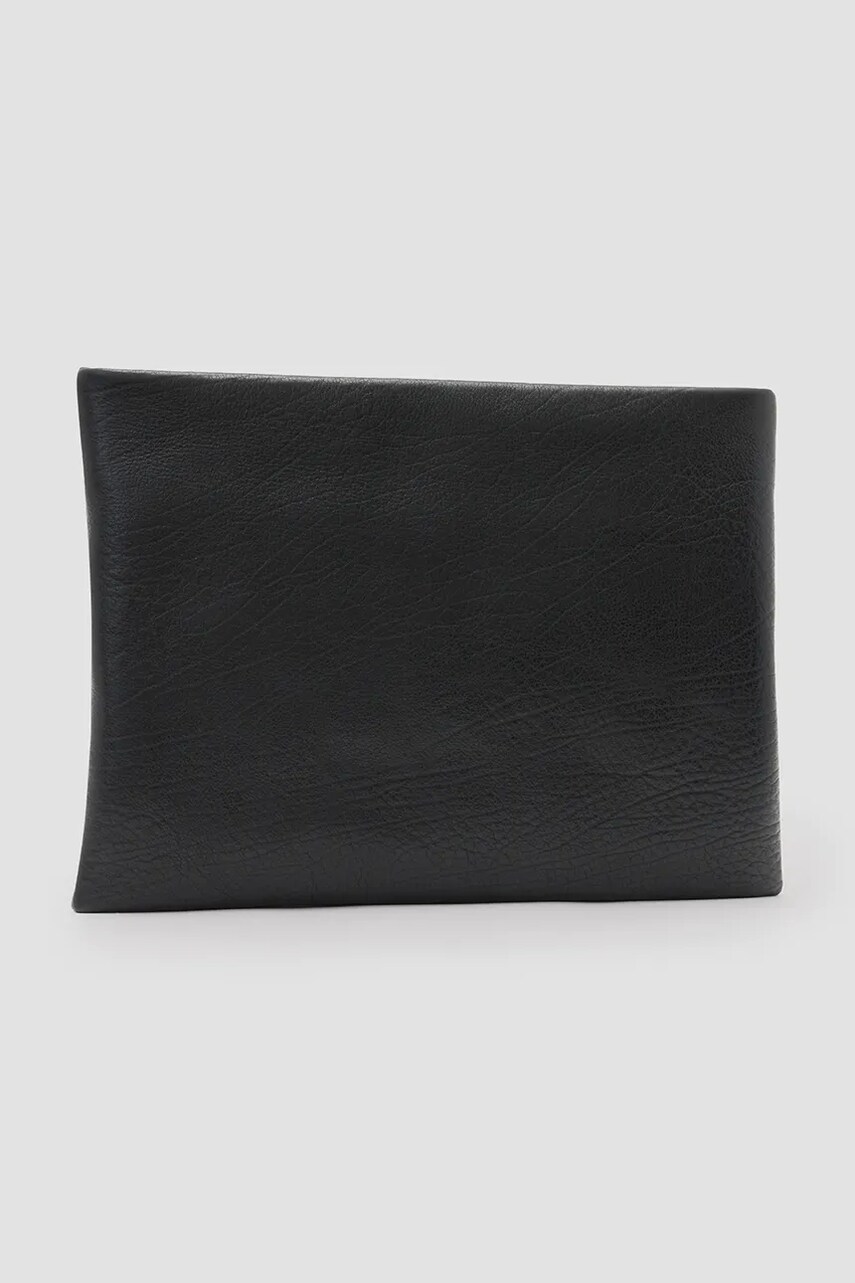 AllSaints bőr borítéktáska BETTINA fekete, W126XC termék 2. képe