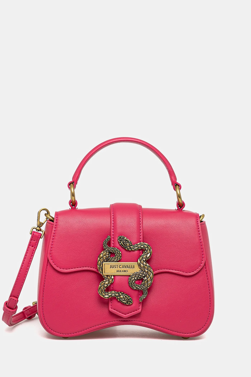 Just Cavalli poseta culoarea roz, 78RA4BA9 ZSA89 Just Cavalli poseta culoarea roz, 78RA4BA9 ZSA89