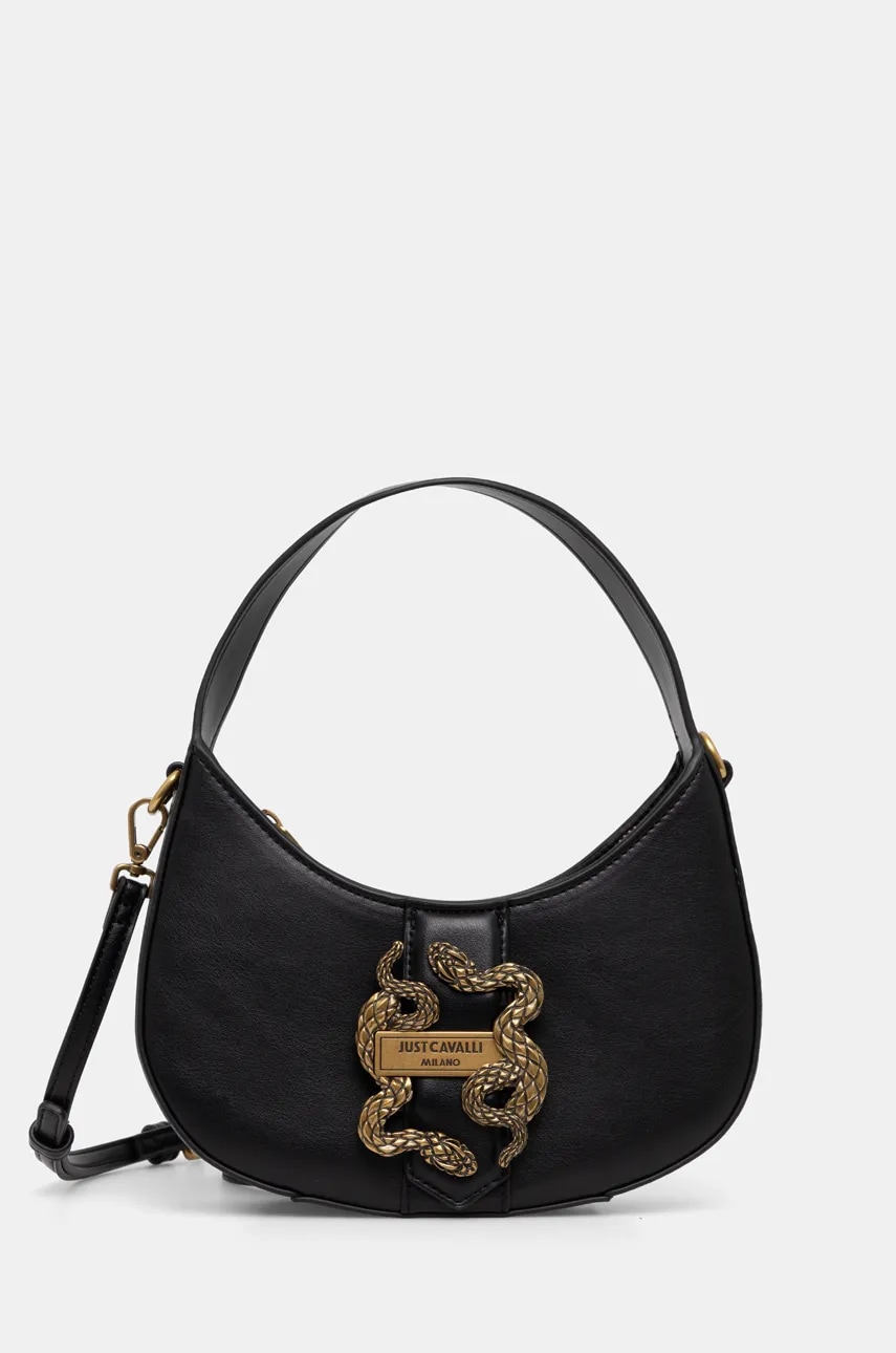 Just Cavalli poseta culoarea negru, 78RA4BA6 ZSA89 Just Cavalli poseta culoarea negru, 78RA4BA6 ZSA89