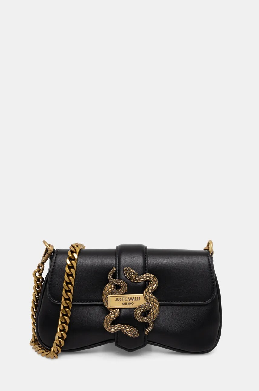 Just Cavalli poseta culoarea negru, 78RA4BA7 ZSA89
