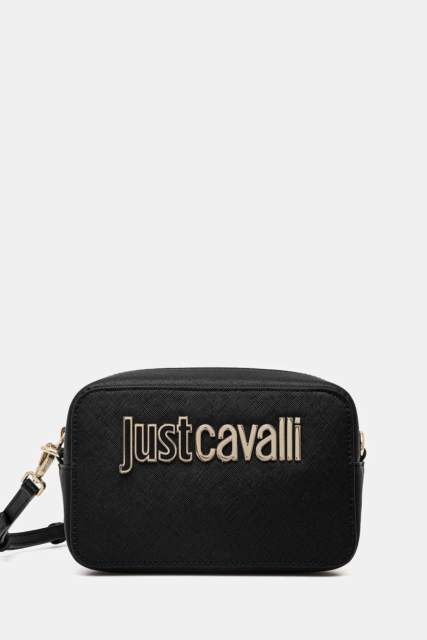 Just Cavalli geantă culoarea negru, 78RA4BB8 ZS766 Just Cavalli geantă culoarea negru, 78RA4BB8 ZS766