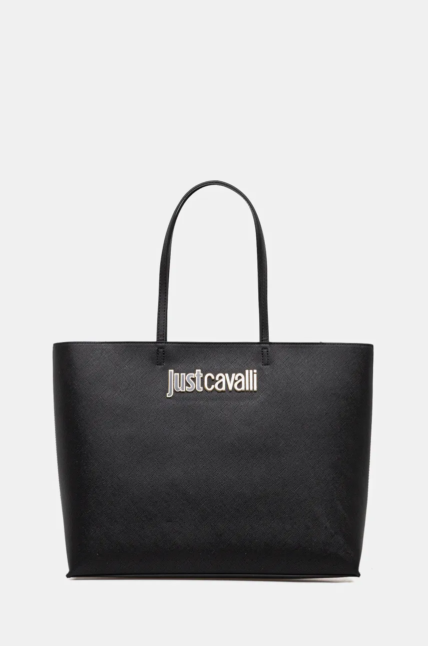 Just Cavalli poseta culoarea negru, 78RA4BB9 ZS766