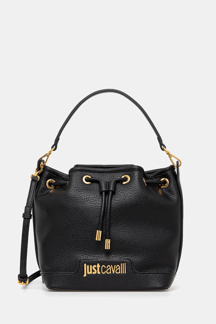 Just Cavalli geantă culoarea negru, 78RA4BD6 ZSB81 Just Cavalli geantă culoarea negru, 78RA4BD6 ZSB81