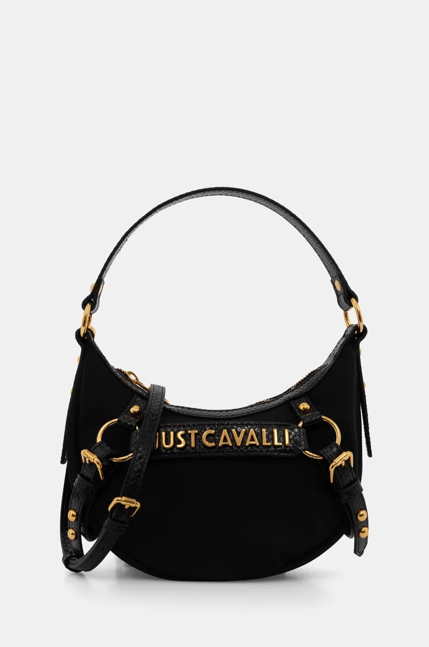 Just Cavalli poseta culoarea negru, 78RA4BI1 ZSB88 Just Cavalli poseta culoarea negru, 78RA4BI1 ZSB88