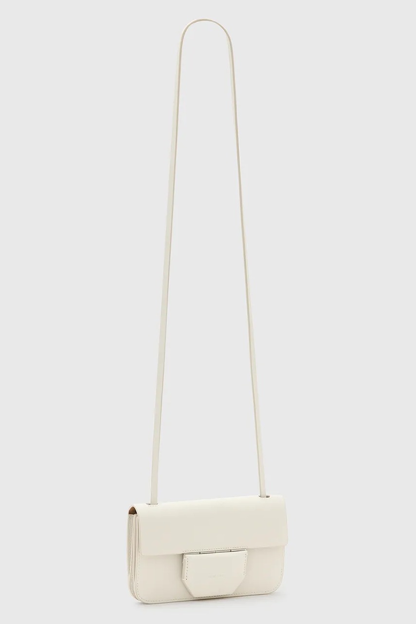 Кожаная сумочка AllSaints ANN цвет чёрный W122XC