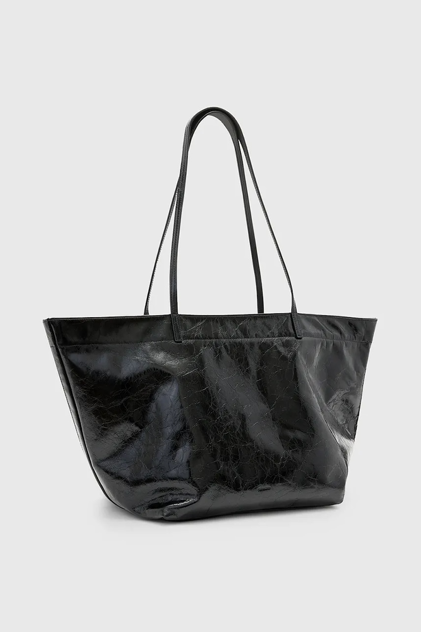 Кожаная сумочка AllSaints SERAFINA цвет чёрный W123XC Кожаная сумочка AllSaints SERAFINA цвет чёрный W123XC