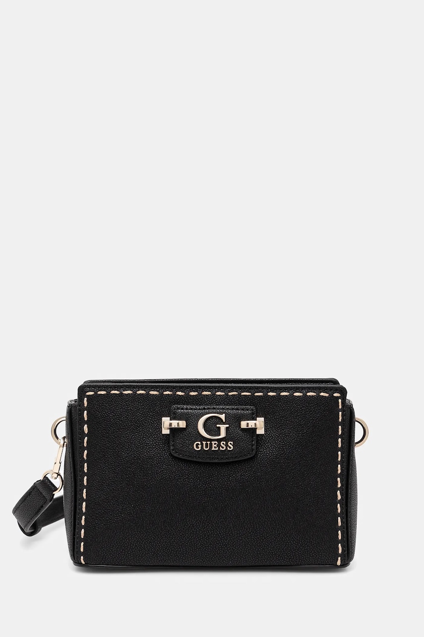 Levně Kabelka Guess NASTRA černá barva, HWBG96 37720