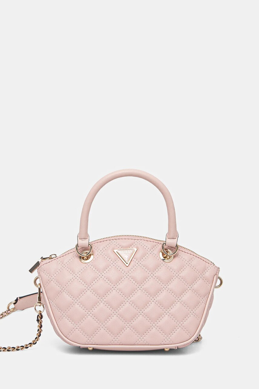 Levně Kabelka Guess GIULLY růžová barva, HWQG87 48760