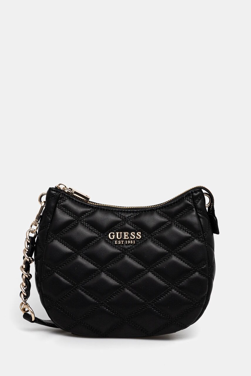 Levně Kabelka Guess TAMSIN černá barva, HWQG96 32170