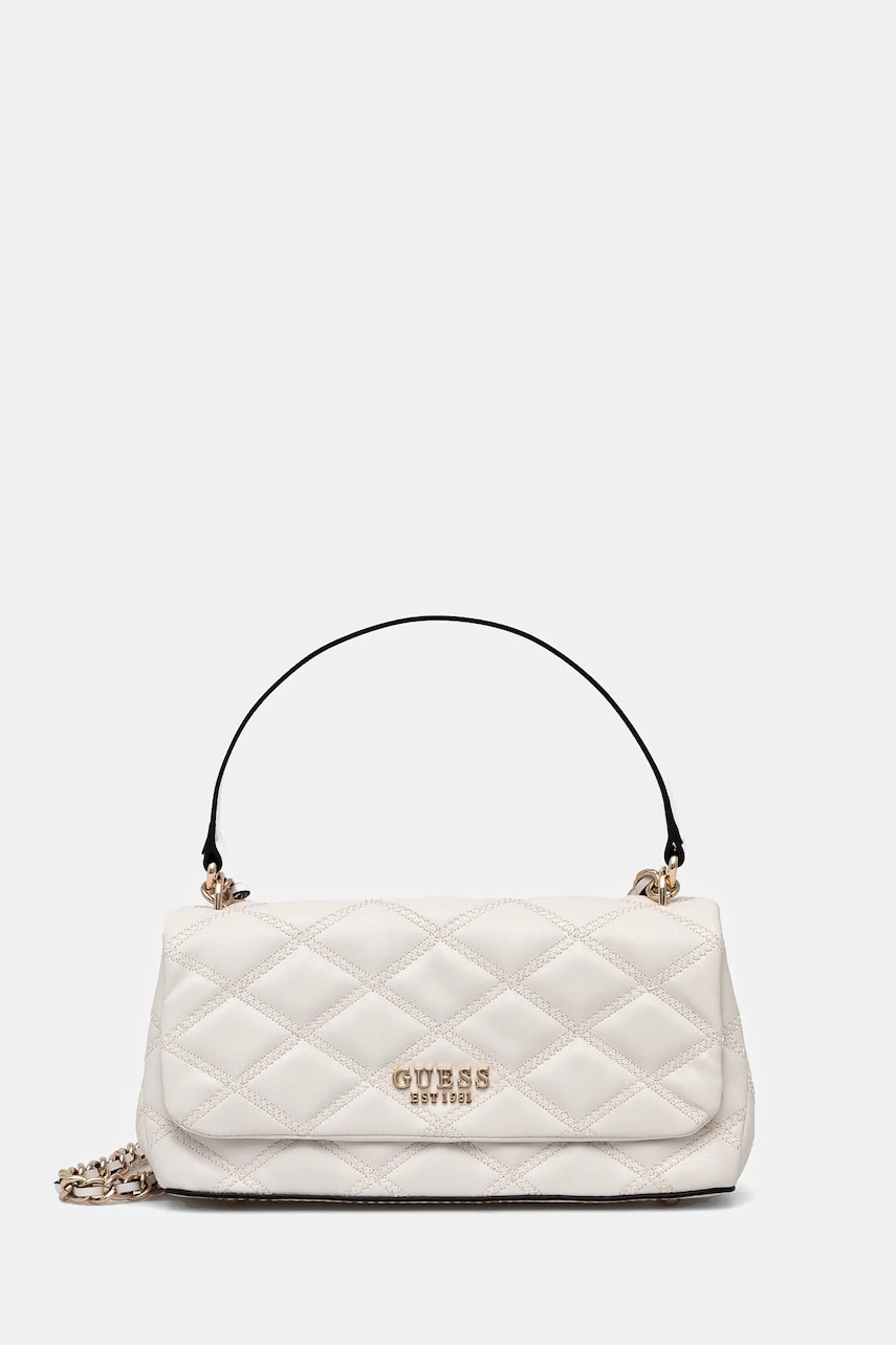 Levně Kabelka Guess TAMSIN bílá barva, HWQG96 32210