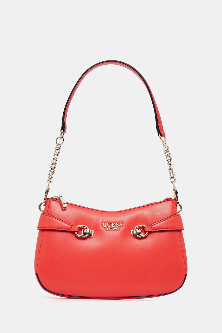 Levně Kabelka Guess LORELEI oranžová barva, HWVG96 39180