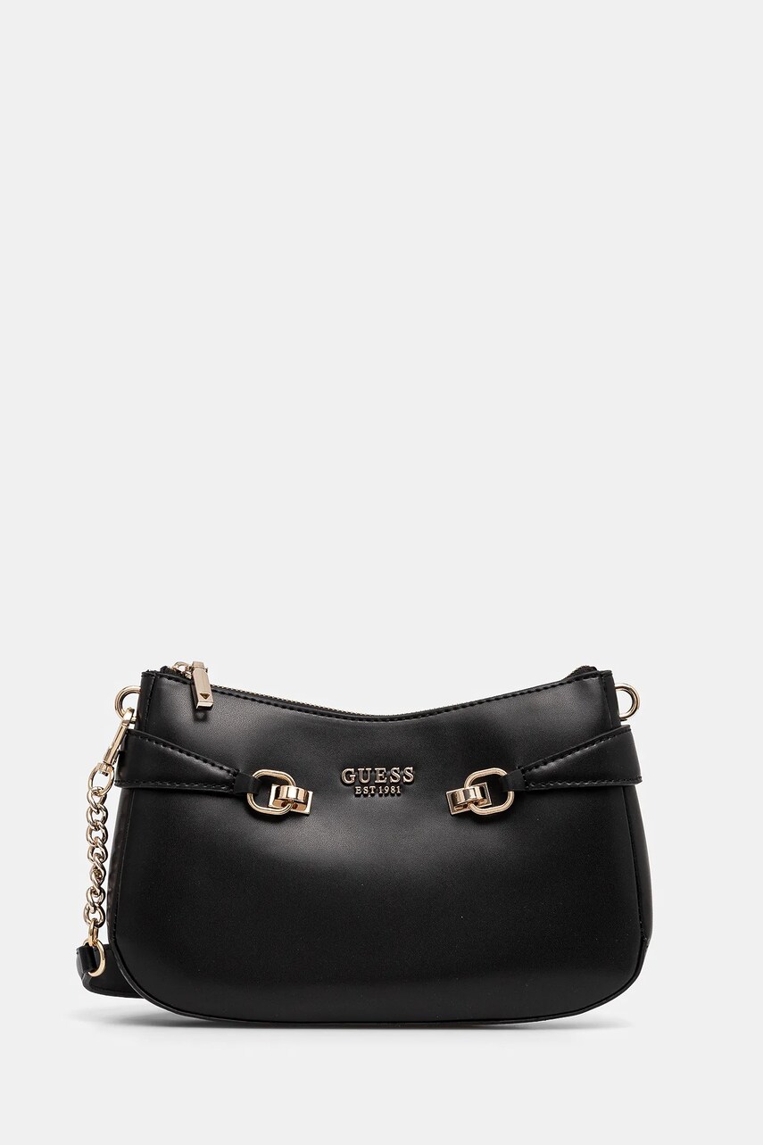 Levně Kabelka Guess LORELEI černá barva, HWVG96 39180