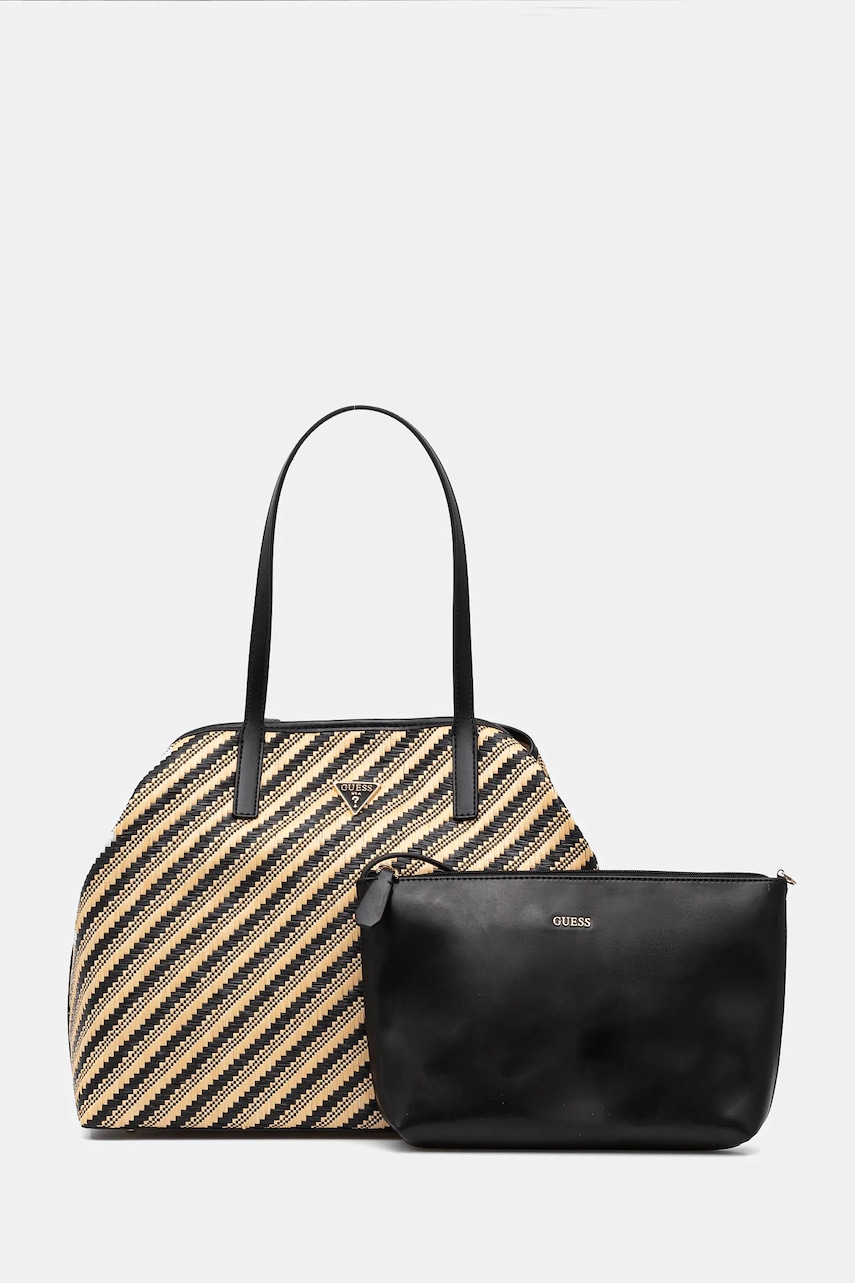 Kabelka Guess VIKKY černá barva, HWWS93 18290