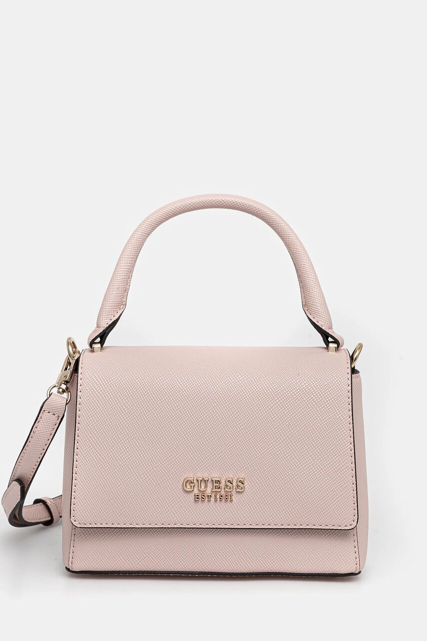 Levně Kabelka Guess FEDANA růžová barva, HWZG96 43200