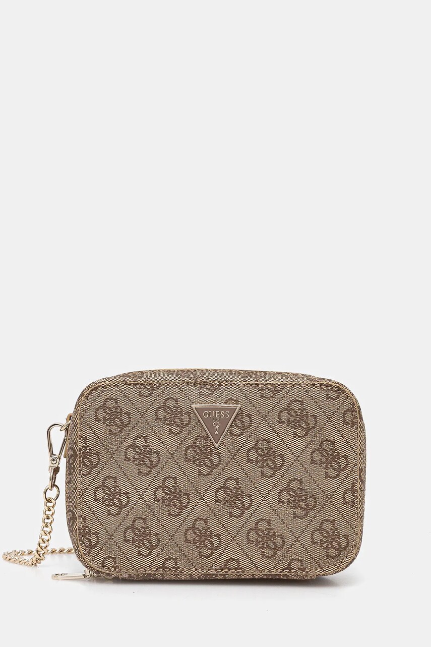 Levně Kabelka Guess ZAMIRA béžová barva, PW7515 P5203