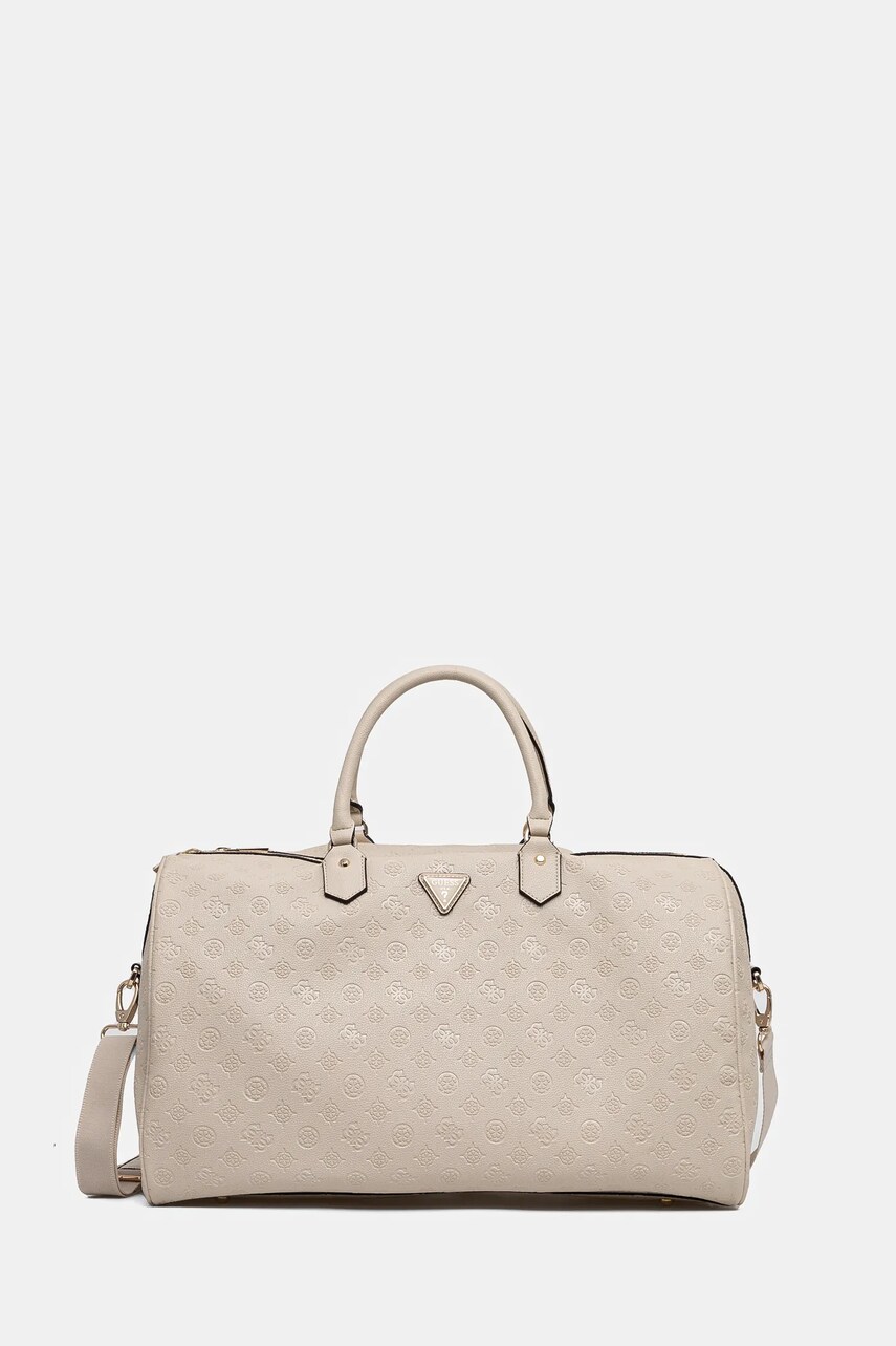 Levně Cestovní taška Guess béžová barva, TWDP74 52416
