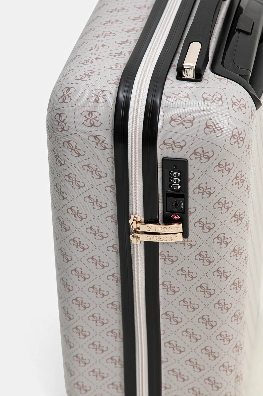 Βαλίτσα Guess JESCO χρώμα: μπεζ, TWHB83 89983 φωτογραφία