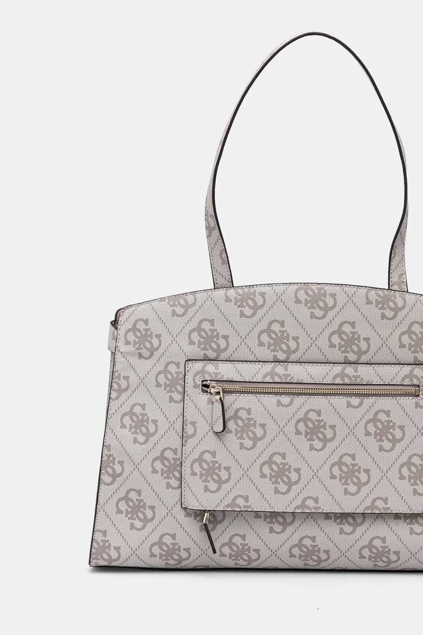 Τσάντα Guess LORELEI χρώμα: καφέ, TWOB96 39024 φωτογραφία