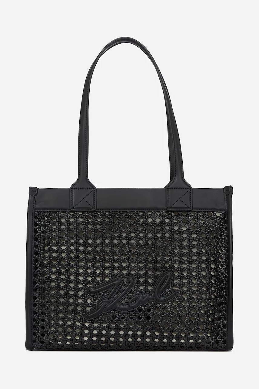 Karl Lagerfeld poseta culoarea negru, A2W30052 Karl Lagerfeld poseta culoarea negru, A2W30052