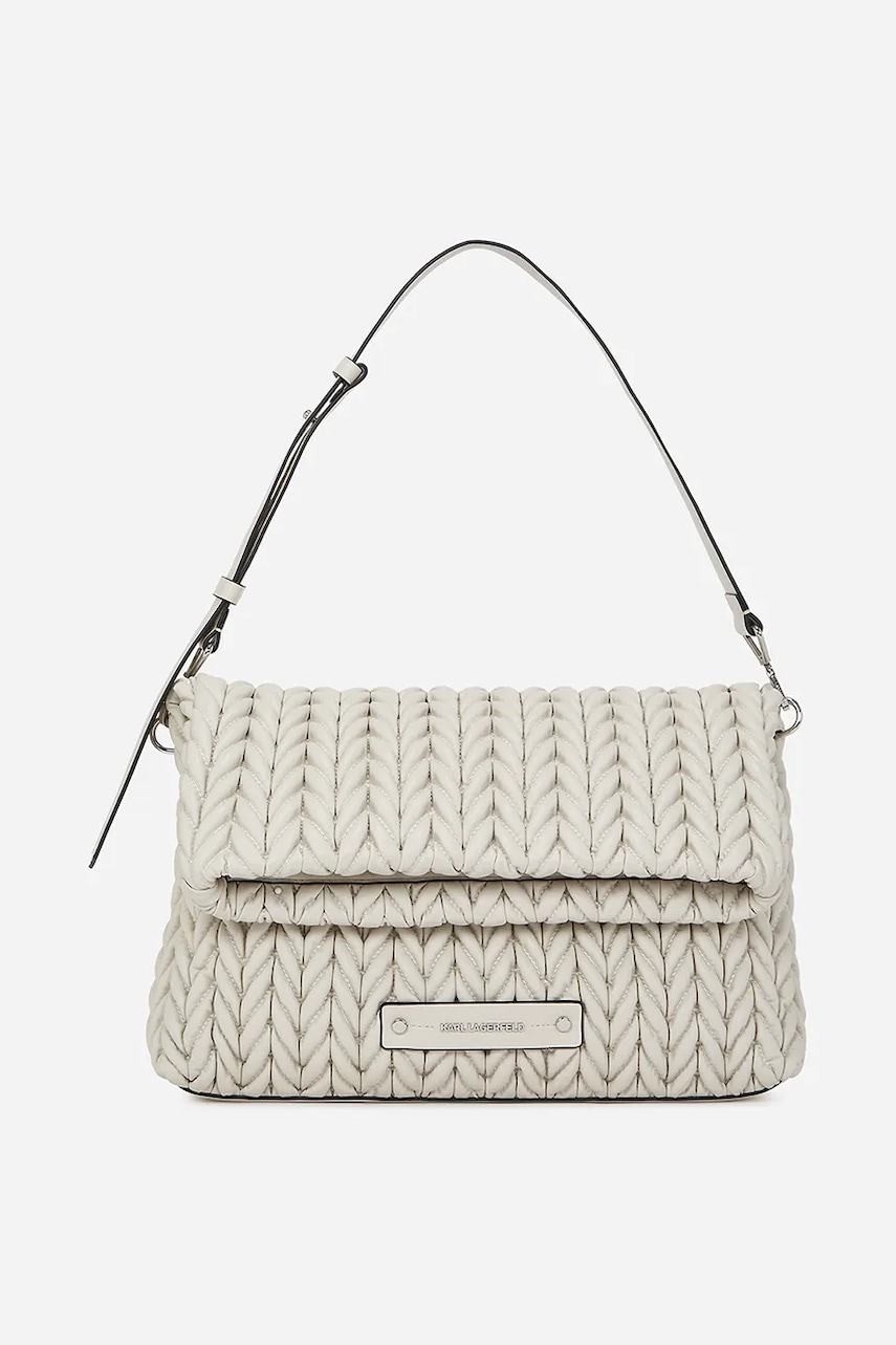 Karl Lagerfeld poseta culoarea alb, A2W30151 Karl Lagerfeld poseta culoarea alb, A2W30151