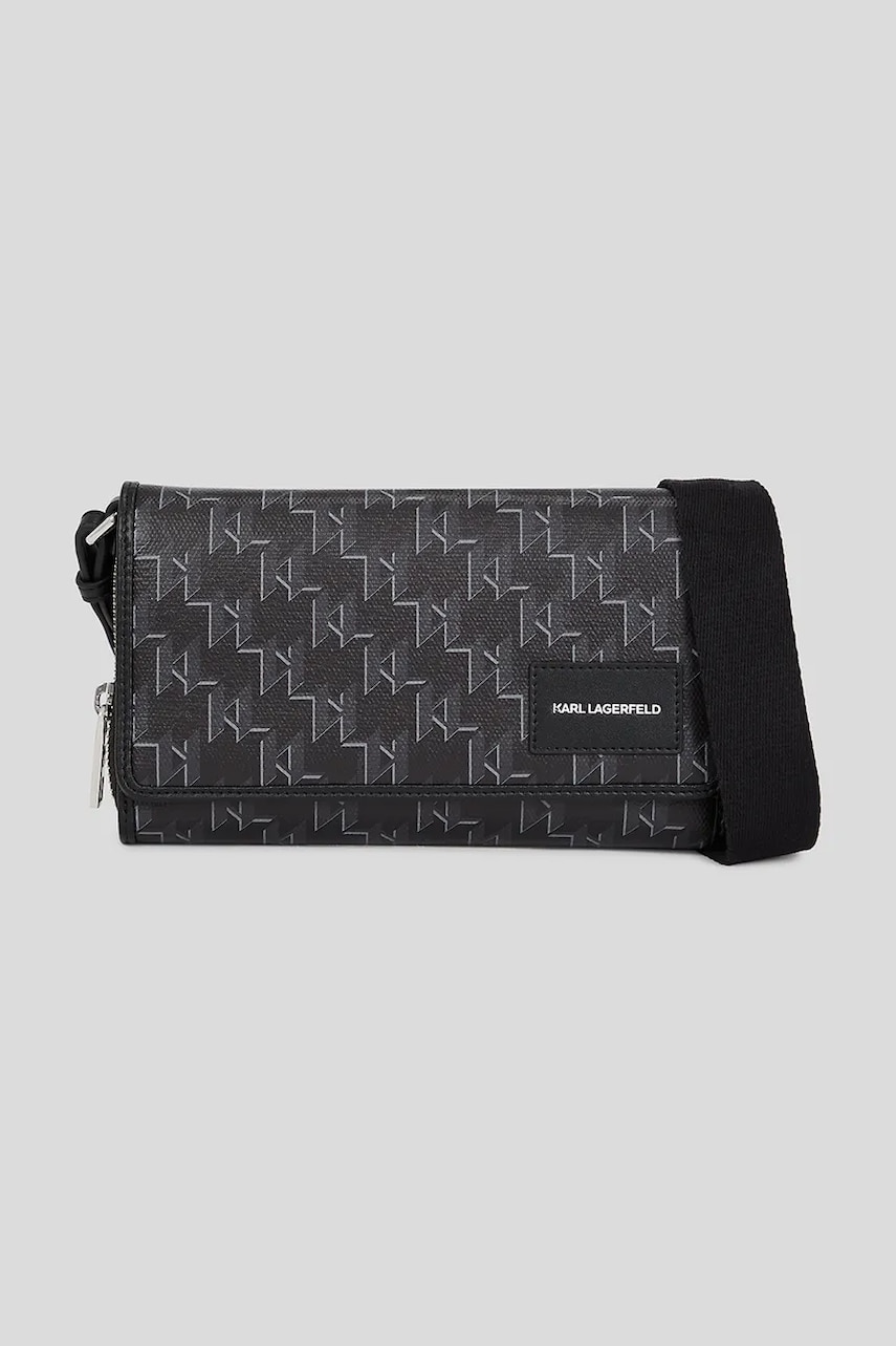 Karl Lagerfeld poșetă culoarea bej, A2W32015